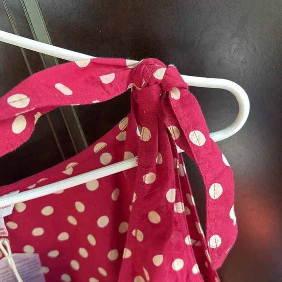 NWT April Cornell Molly Dot Dress Red Cream Size XXL / 1X - Picture 9 of 15